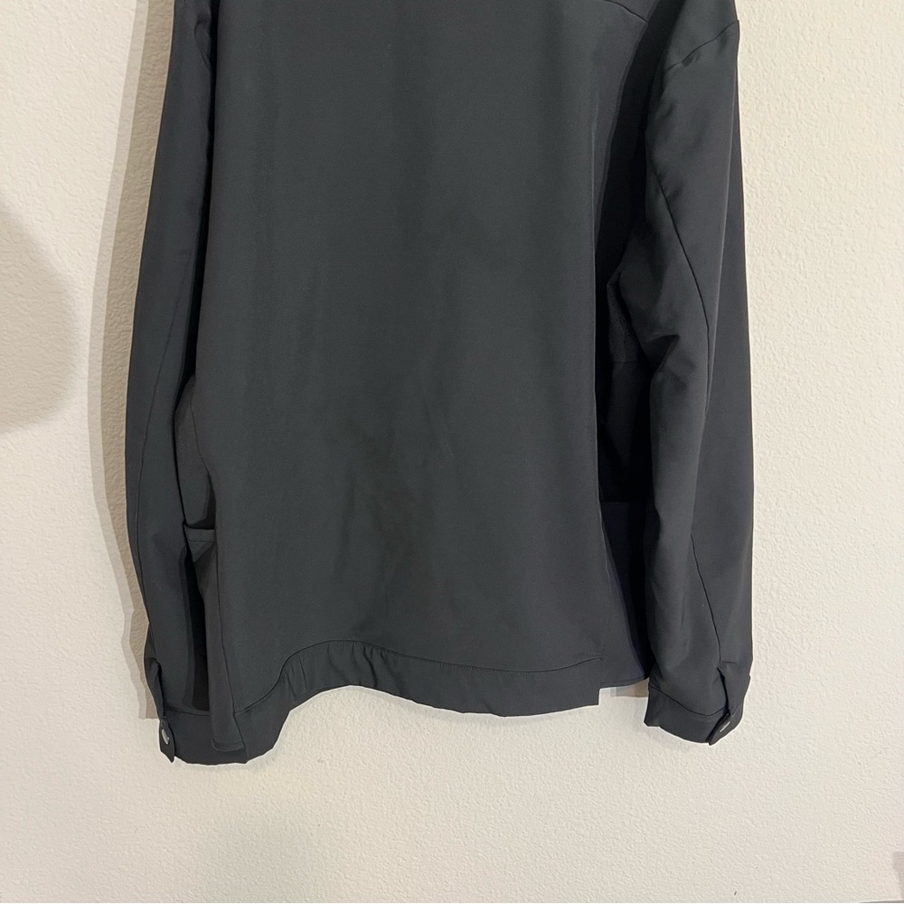 BYLT men’s district jacket black stretch classic size XL snap button up - Picture 15 of 16